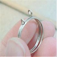 Free wire jewelry tutorial step 2